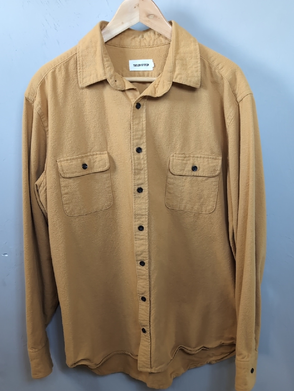 Taylor Stitch Yosemite Mustard Button-Up Shirt
